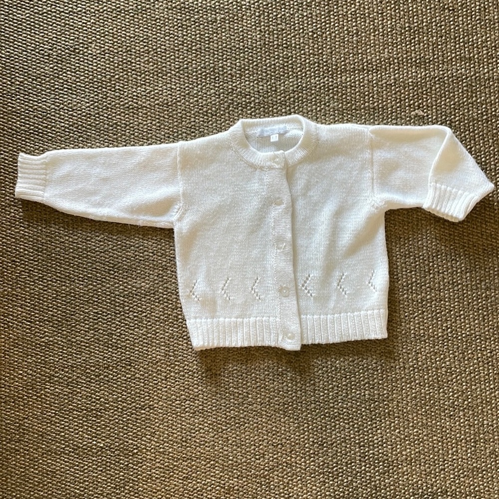 Periquita baby girl fancy sweater.